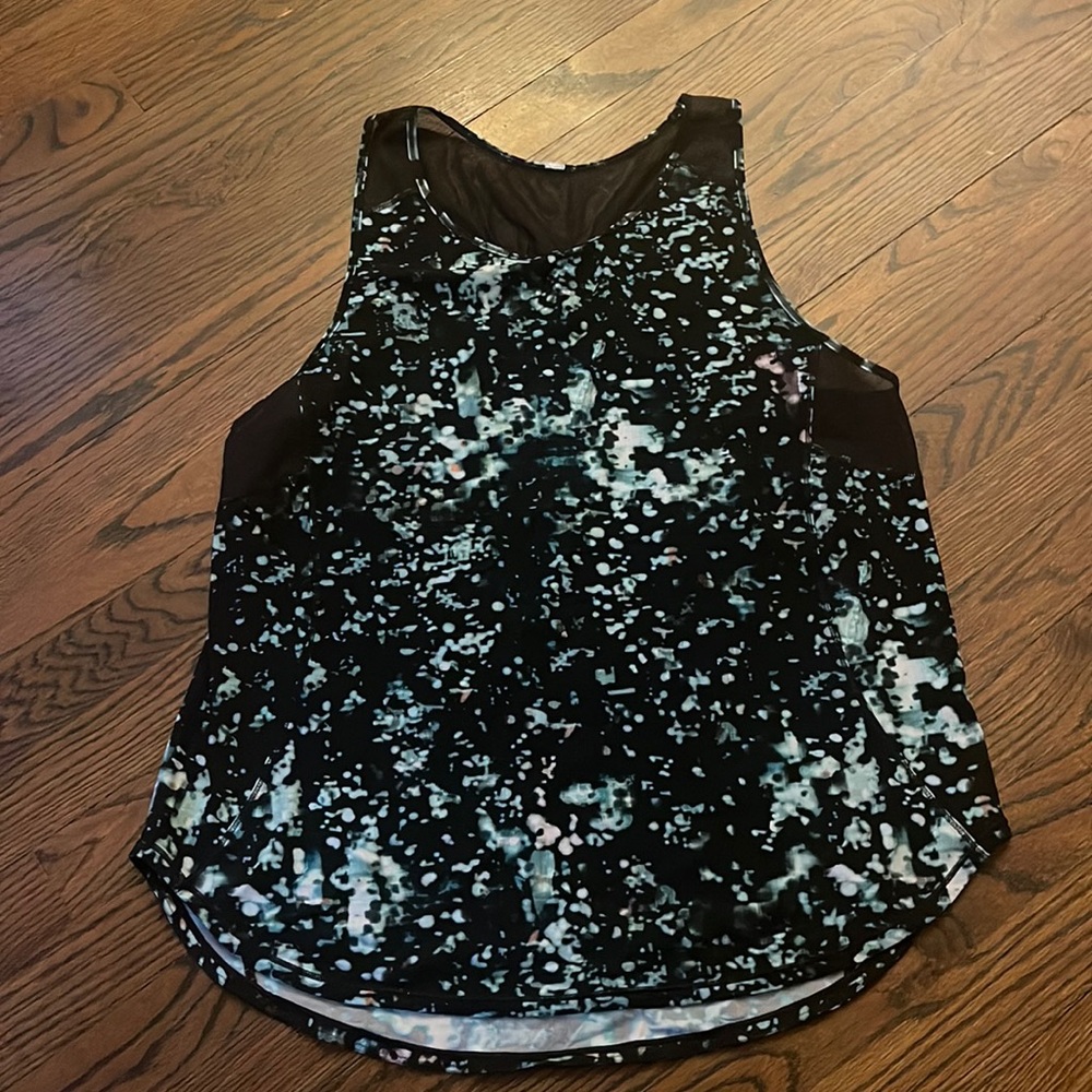 lululemon athletica Black and White Tank Top